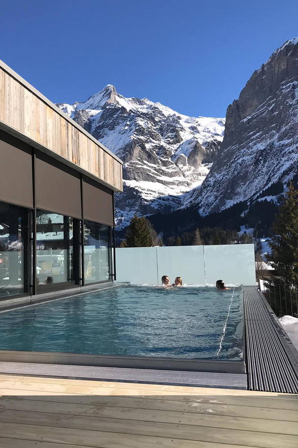 Anbau Wellness Hotel Spinne | Planart Grindelwald