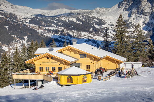 Neubau Bergrestaurant Brandegg | Planart Grindelwald